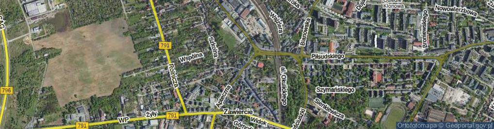 Zdjęcie satelitarne Stary Rynek ul.