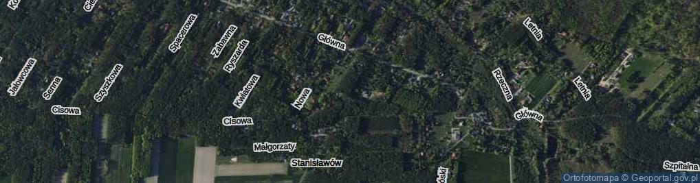 Zdjęcie satelitarne Stanisławowska ul.