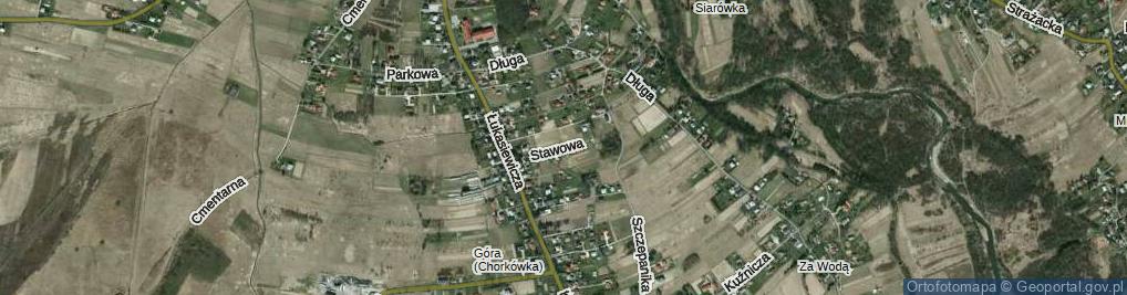 Zdjęcie satelitarne Stawowa ul.