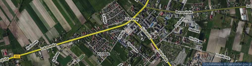 Zdjęcie satelitarne Starowieluńska ul.