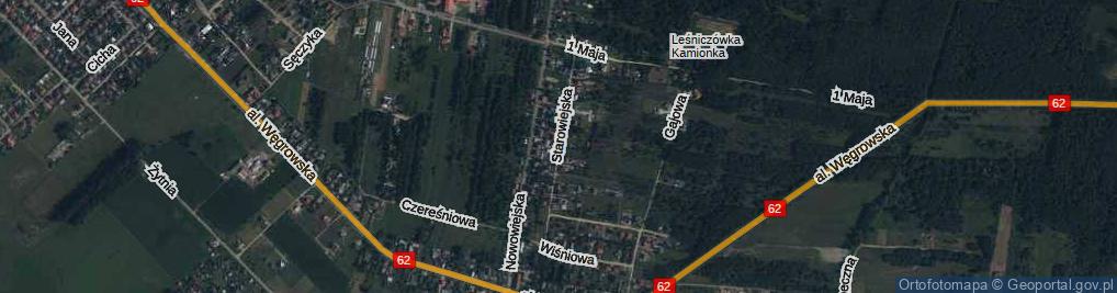 Zdjęcie satelitarne Starowiejska ul.
