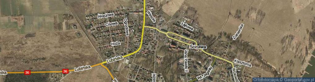 Zdjęcie satelitarne Stefana Batorego ul.