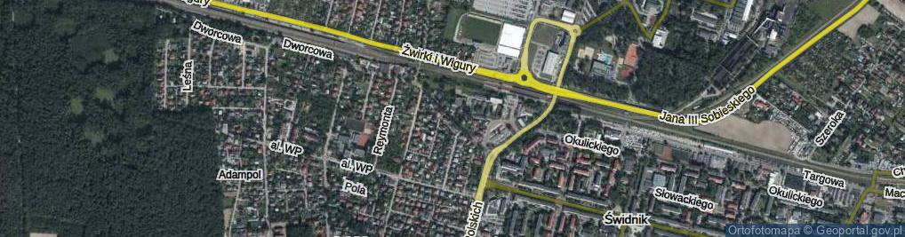 Zdjęcie satelitarne Struga Andrzeja ul.