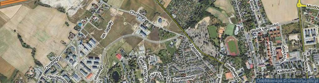 Zdjęcie satelitarne Stawowa ul.