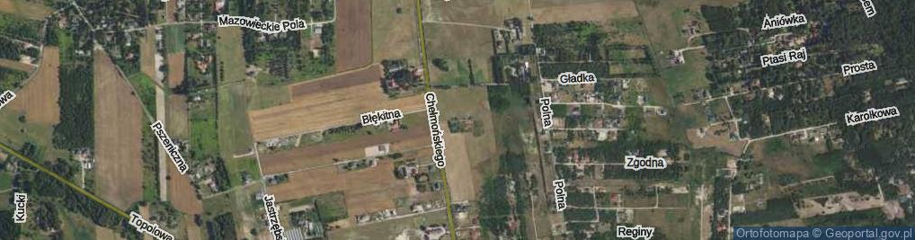 Zdjęcie satelitarne Strumykowa ul.