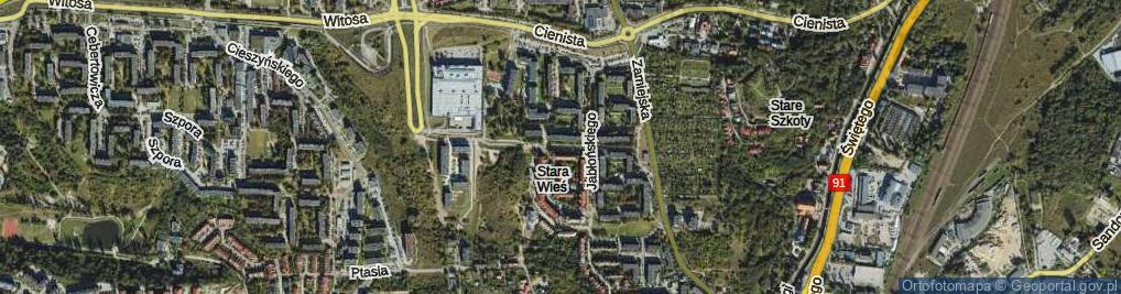 Zdjęcie satelitarne Suchanka Antoniego ul.