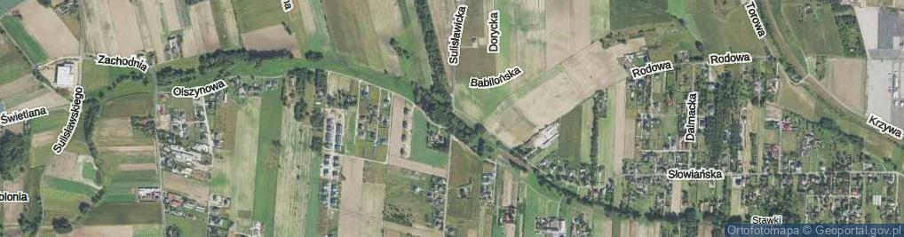 Zdjęcie satelitarne Sulisławicka ul.