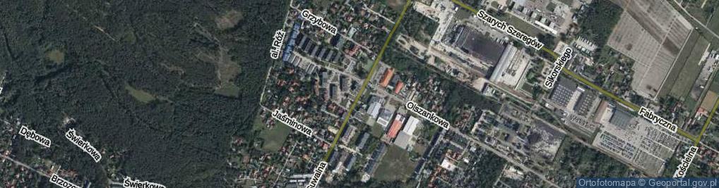 Zdjęcie satelitarne Suwalna ul.