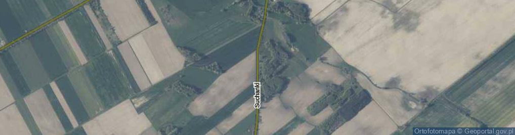 Zdjęcie satelitarne Suchanki ul.