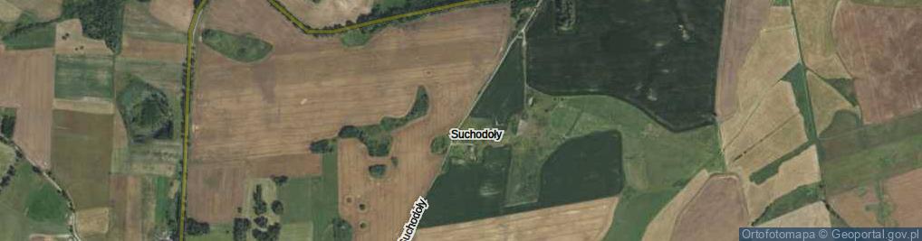 Zdjęcie satelitarne Suchodoły ul.