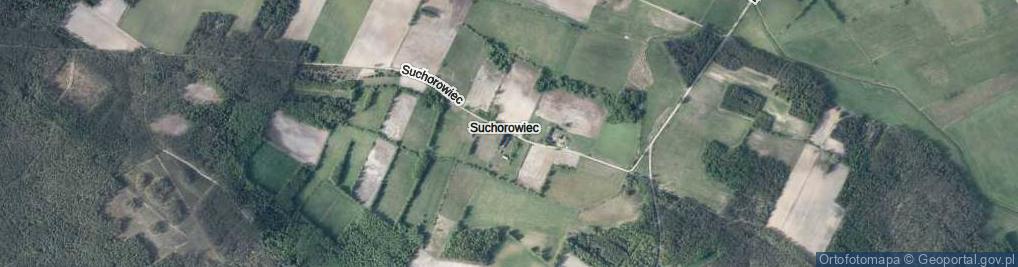Zdjęcie satelitarne Suchorowiec ul.