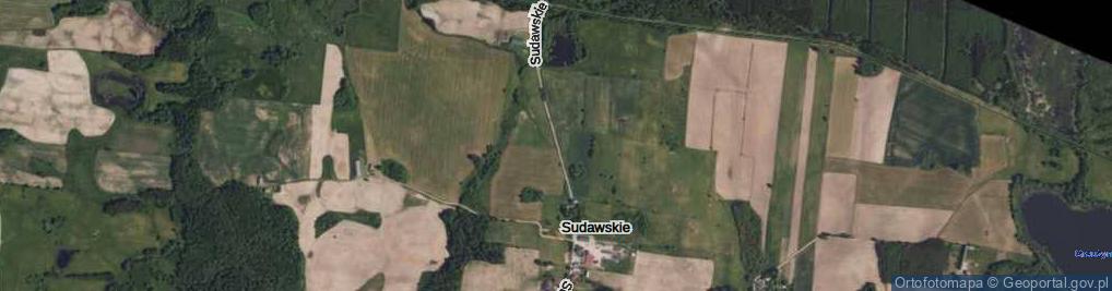 Zdjęcie satelitarne Sudawskie ul.