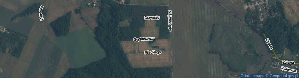 Zdjęcie satelitarne Supłatowicza Stanisława ul.