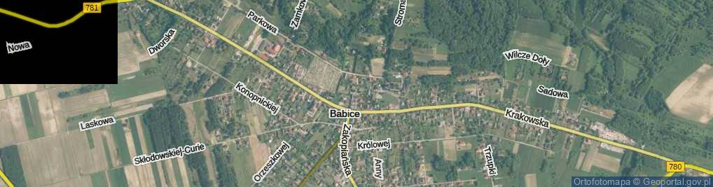Zdjęcie satelitarne św. Józefa ul.