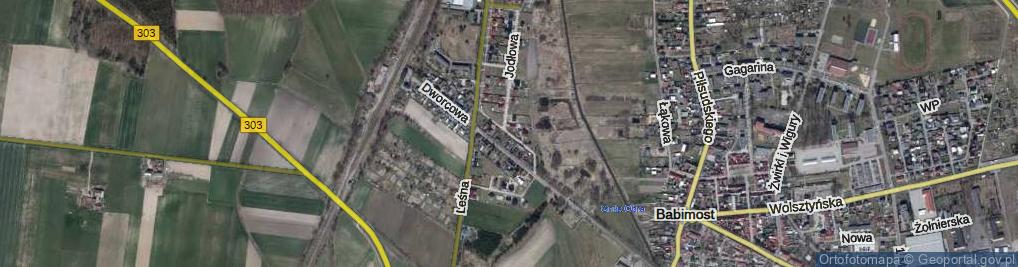 Zdjęcie satelitarne Świerkowa ul.