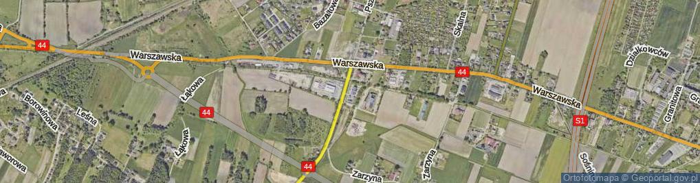 Zdjęcie satelitarne św. Kingi ul.