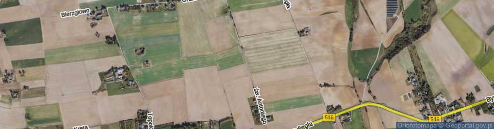 Zdjęcie satelitarne św. Antoniego ul.