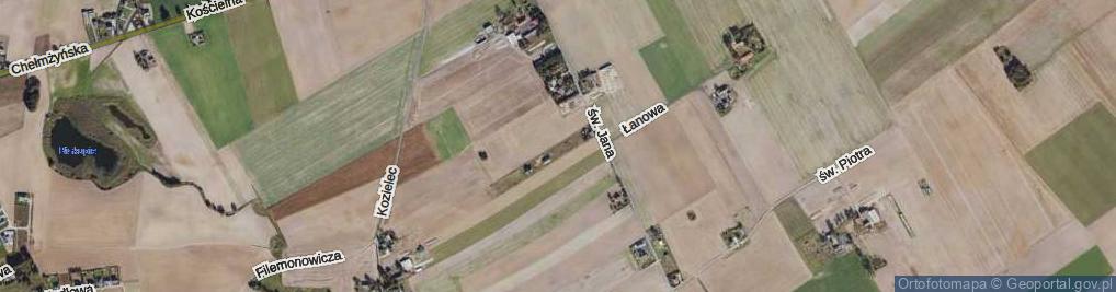 Zdjęcie satelitarne św. Macieja ul.