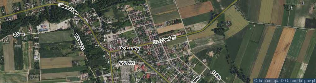 Zdjęcie satelitarne św. Jana Pawła II ul.