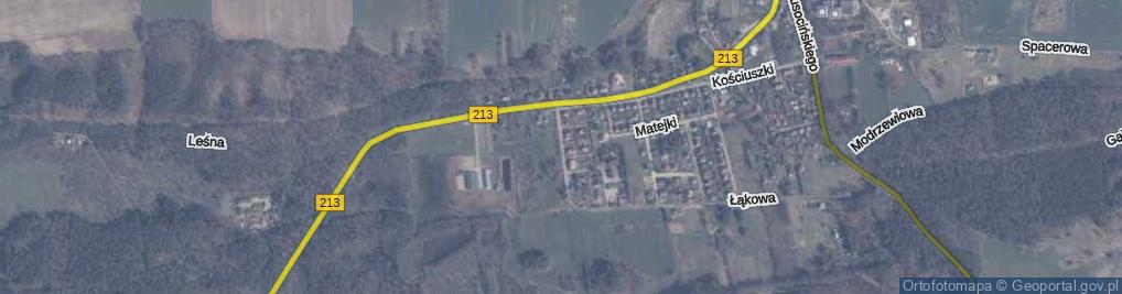 Zdjęcie satelitarne Świerkowa ul.
