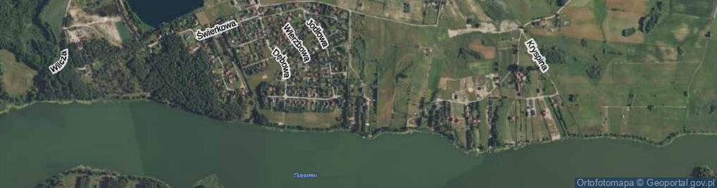 Zdjęcie satelitarne św. Faustyny ul.