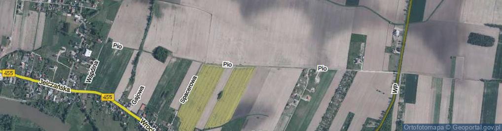 Zdjęcie satelitarne św. Ojca Pio ul.