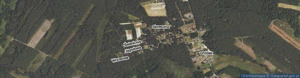 Zdjęcie satelitarne Świerkowa ul.