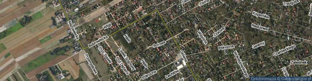 Zdjęcie satelitarne Świerkowa ul.