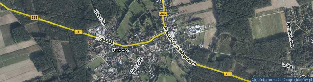 Zdjęcie satelitarne Św. Wojciecha ul.