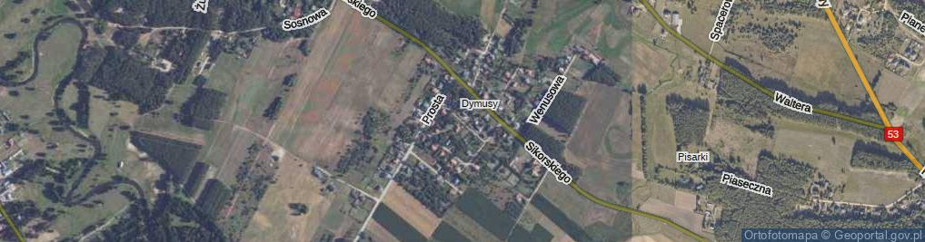 Zdjęcie satelitarne św. Dominika ul.