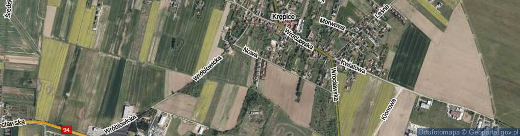 Zdjęcie satelitarne św. Karola ul.