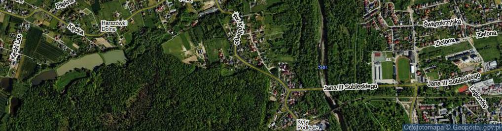 Zdjęcie satelitarne św. Maksymiliana Marii Kolbego ul.