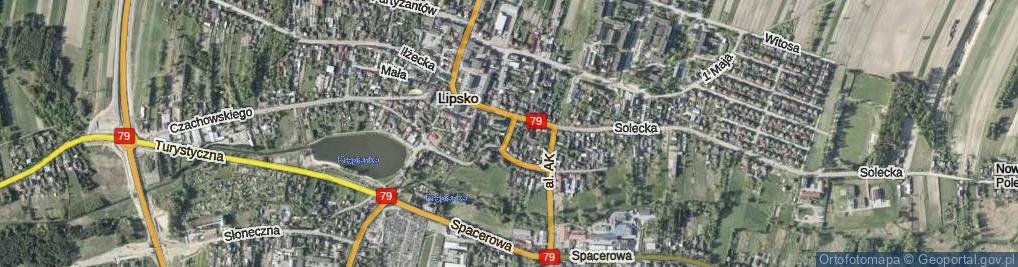 Zdjęcie satelitarne św. Józefa Sebastiana Pelczara ul.