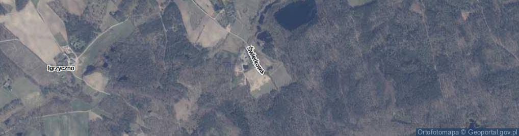 Zdjęcie satelitarne Świerkowa ul.