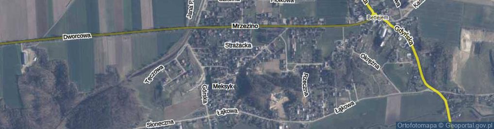 Zdjęcie satelitarne św. Józefa ul.