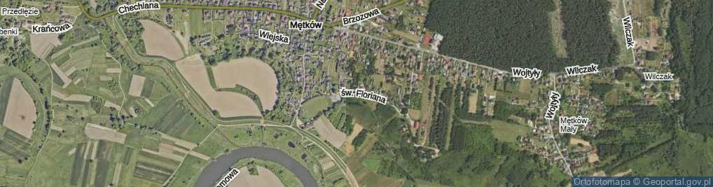 Zdjęcie satelitarne św. Floriana ul.