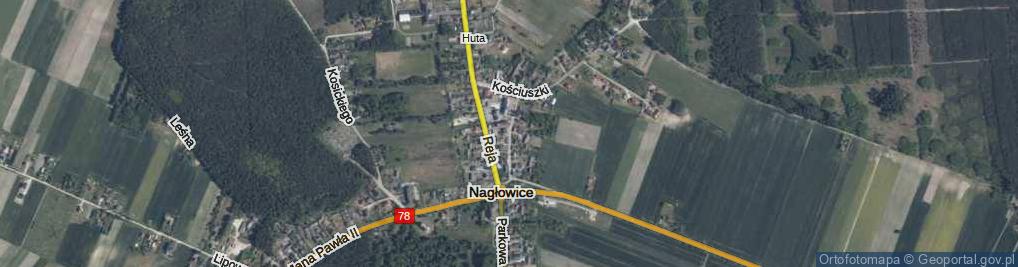 Zdjęcie satelitarne św. Floriana ul.