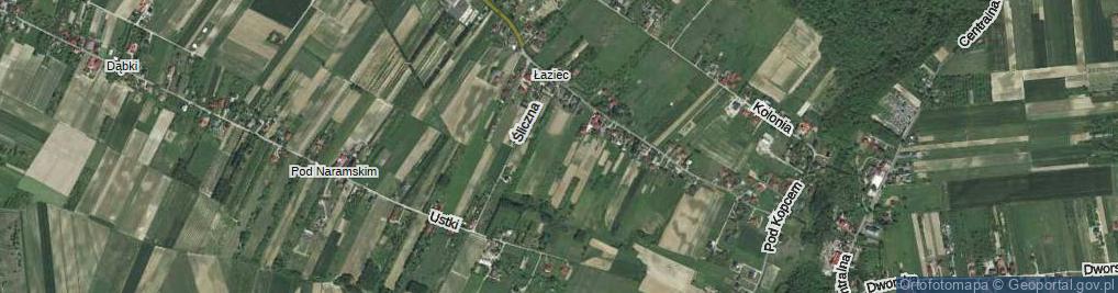 Zdjęcie satelitarne Świerkowa ul.