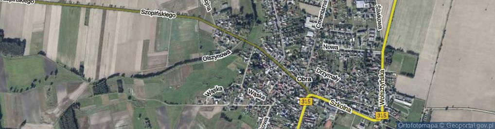 Zdjęcie satelitarne św. Anny ul.