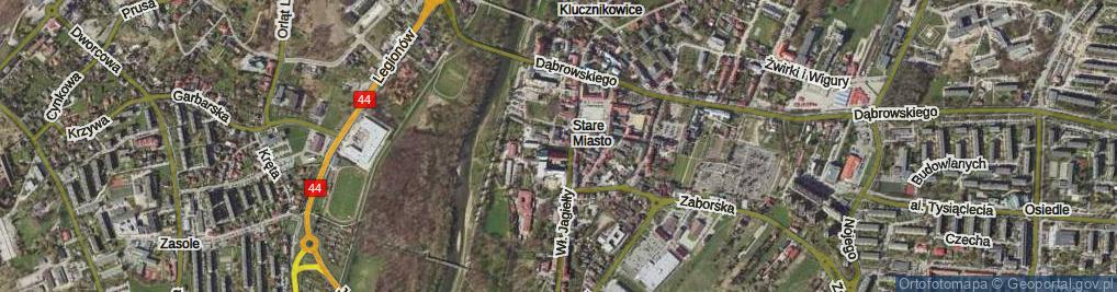 Zdjęcie satelitarne św. Jana Bosko ul.