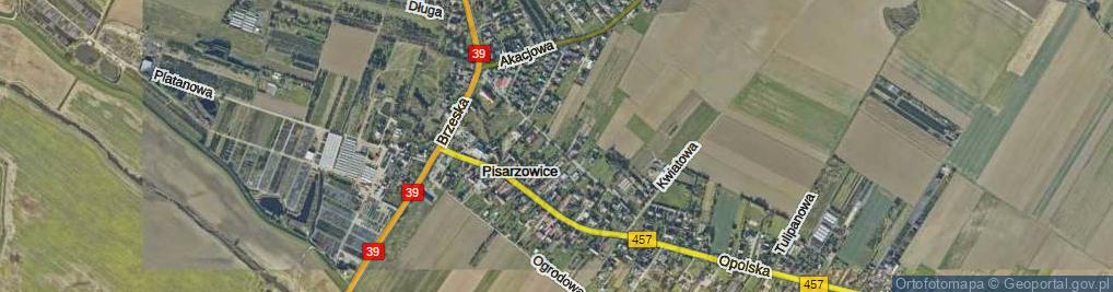 Zdjęcie satelitarne Świerkowa ul.