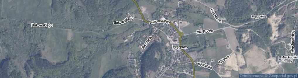 Zdjęcie satelitarne św. Jana ul.