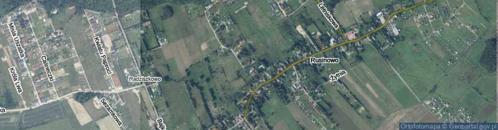 Zdjęcie satelitarne św. Mikołaja ul.