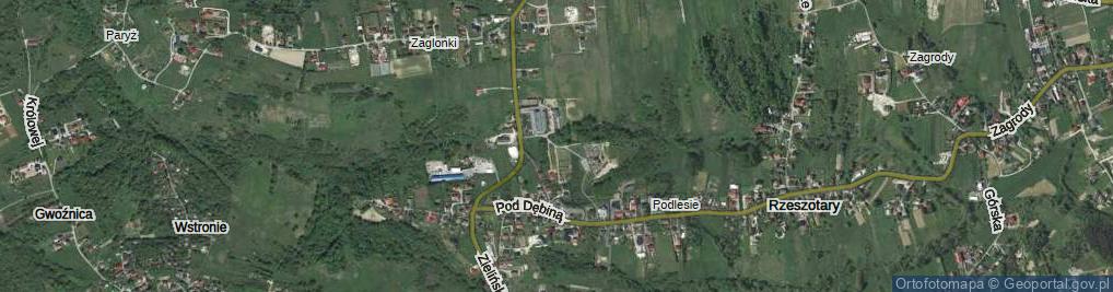 Zdjęcie satelitarne Świętojańska ul.