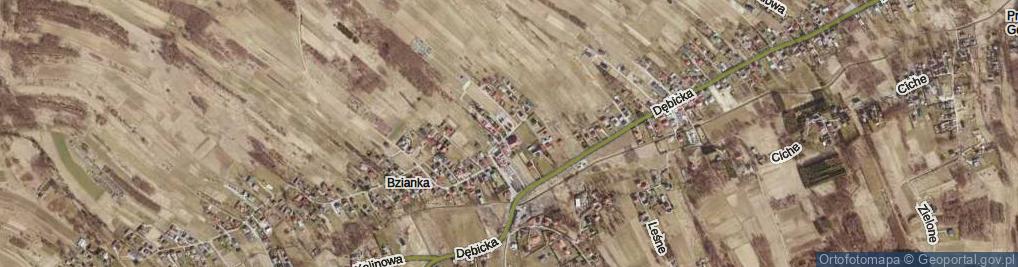 Zdjęcie satelitarne Świętej Rodziny ul.