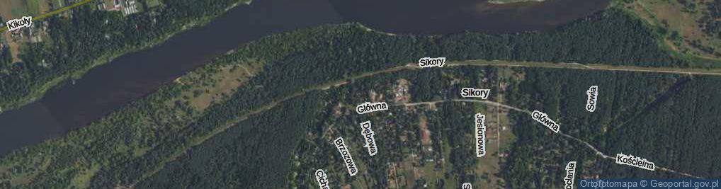 Zdjęcie satelitarne Świerkowa ul.