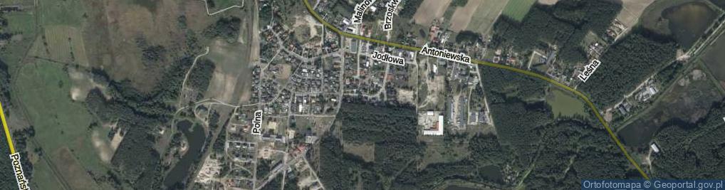 Zdjęcie satelitarne Świerkowa ul.