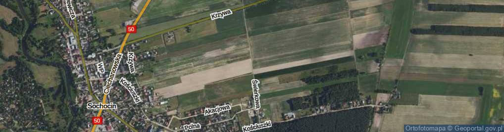 Zdjęcie satelitarne Świerkowa ul.