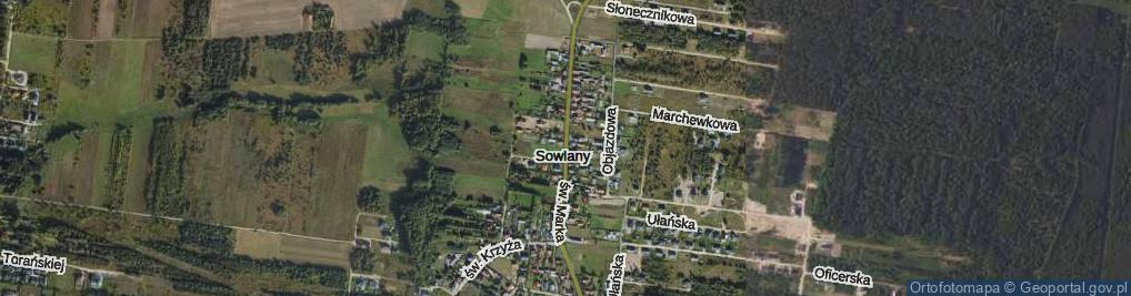 Zdjęcie satelitarne św. Marka ul.