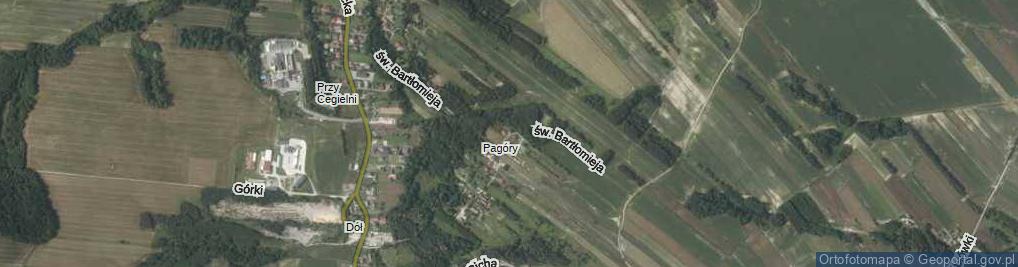 Zdjęcie satelitarne św. Bartłomieja ul.